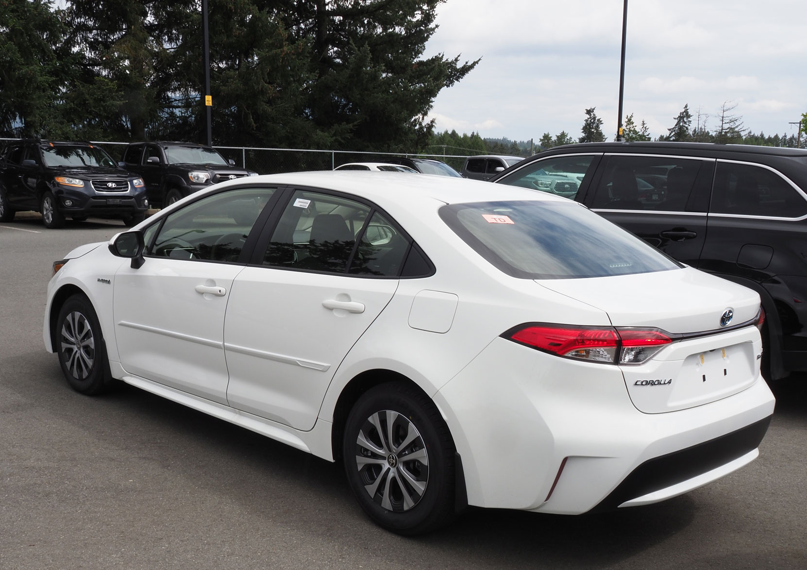 Our new 2021 Toyota Corolla Hybrid has arrived at Jim Pattison Toyota in Duncan (photo: West Coast Driver Training)