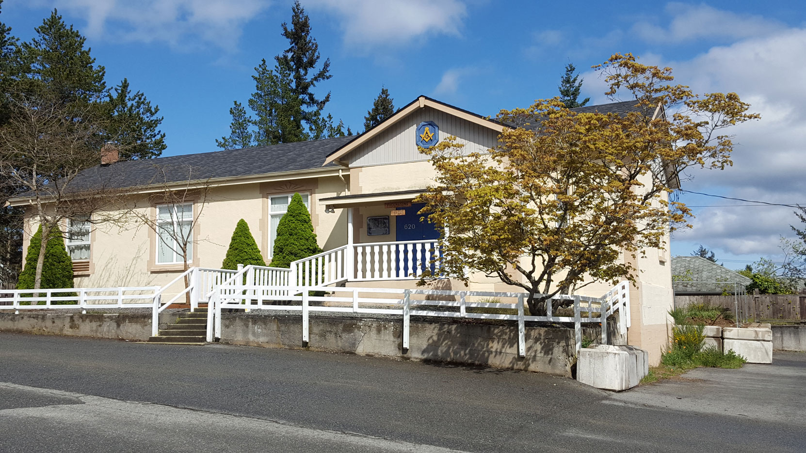 Morpeth Masonic Hall, 620 Morpeth Avenue, Nanaimo, B.C. We rent this venue for Air Brakes Courses in Nanaimo.